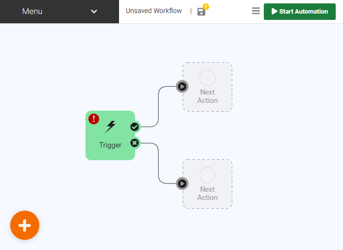 Default starting Automation with one Trigger